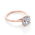 2.50 ct Round Solitaire Rose Gold Engagement Ring (FG87-250-RG)