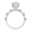 2.50 ct Oval Prong-Set White Gold Engagement Ring (EV21-WG)