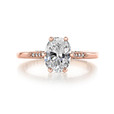 1.50 ct Simply Tacori Rose Gold Engagement Ring (2651OV85X65-RG)