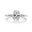 1.50 ct Simply Tacori Platinum Engagement Ring (2651OV85X65-PL)