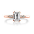 1.00 ct Tacori Simply Solitaire Rose Gold Engagement Ring (2651EC7X5-RG)