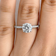 Simply Tacori Engagement Ring (267015RD65-PL)
