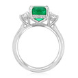 Three-Stone Engagement Ring (TR97-WG)