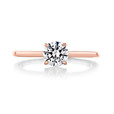 .50 ct Round Solitaire Rose Gold Engagement Ring (SO72)
