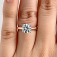 1.25 ct Round Solitaire Rose Gold Proposal Ring (SO38-RG)