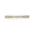 18K Yellow Gold Tacori Sculpted Crescent Bezel Diamond Band (200-2ET-YG)