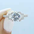 2.50 ct Tacori RoyalT Platinum Engagement Ring (HT2655RD85)