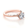 1.25 ct Tacori Coastal Crescent Rose Gold Engagement Ring (P100RD7F-RG)