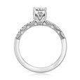 1 ct Tacori Coastal Crescent White Gold Engagement Ring (P104OV75X55FW)