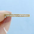 14K Yellow Gold Tacori Coastal Crescent Diamond Band (P103BF-YG)