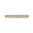 14K Yellow Gold Tacori Coastal Crescent Diamond Band (P103BF-YG)