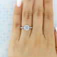 2 ct Tacori RoyalT Platinum Engagement Ring (HT2663RD8)