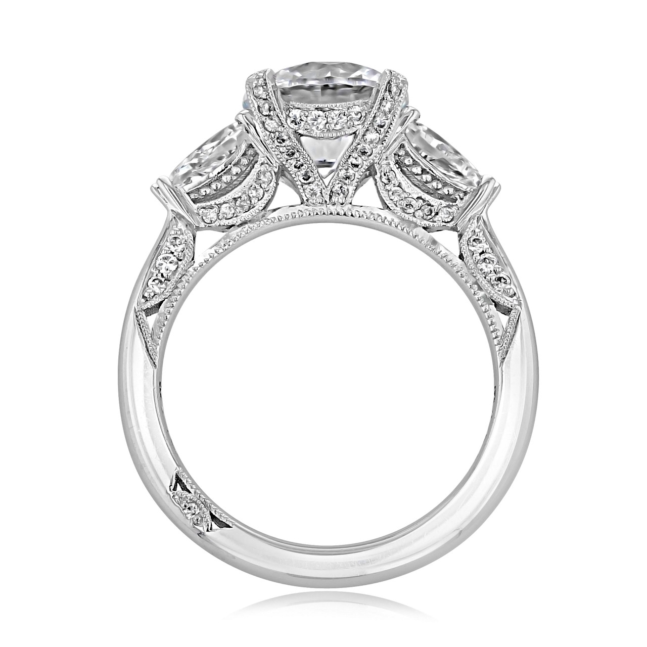 Platinum 2.50 ct Tacori Designer Ring | HT2623RD85