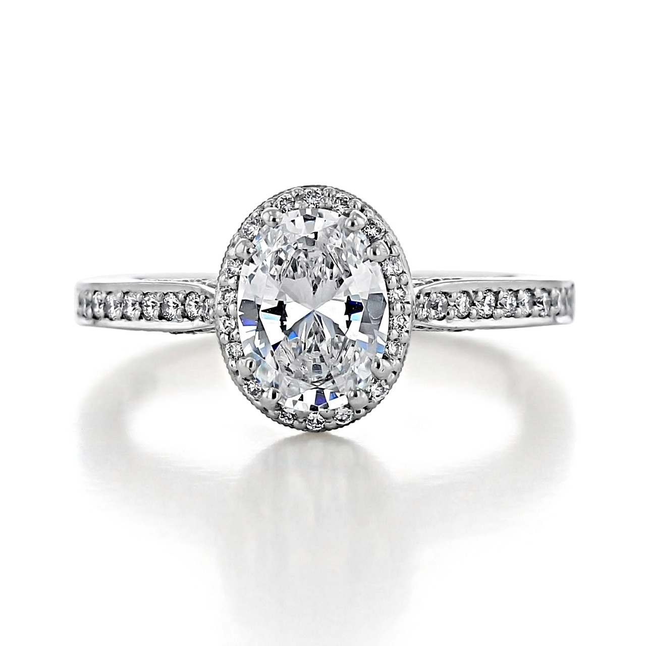 Tacori halo store engagement ring settings