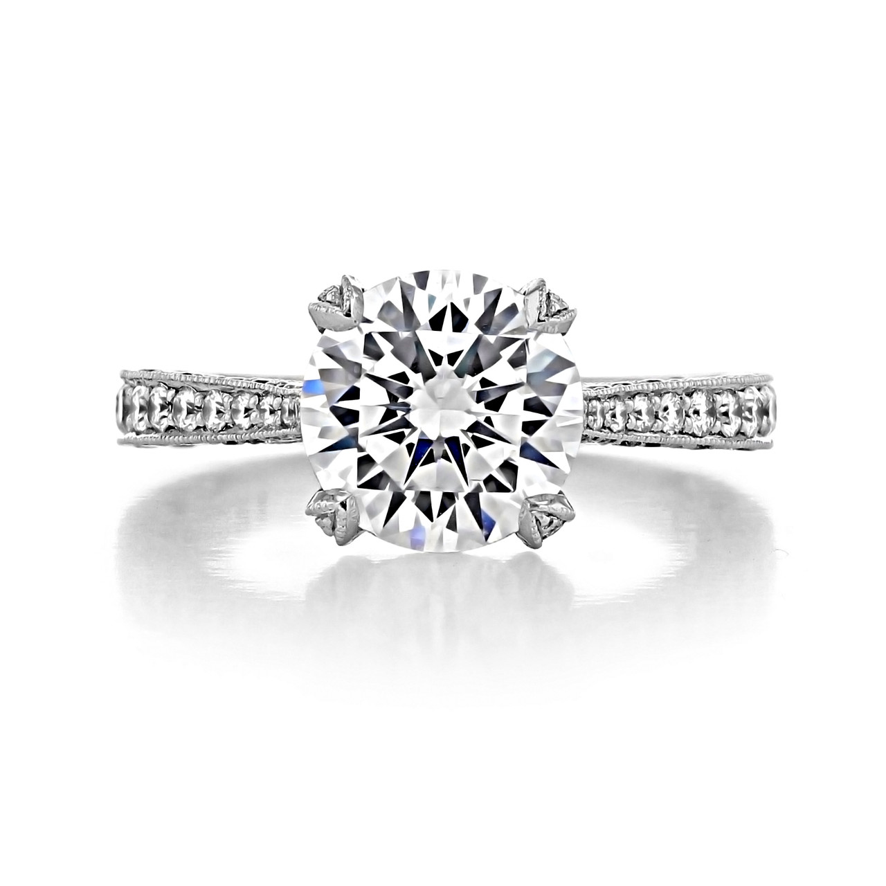 tacori solitaire diamond engagement ring