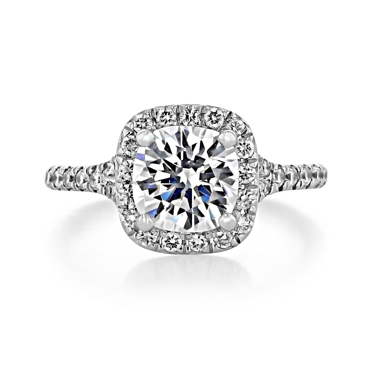 Halo Engagement Rings | Halo Diamond Rings - Friendly Diamonds