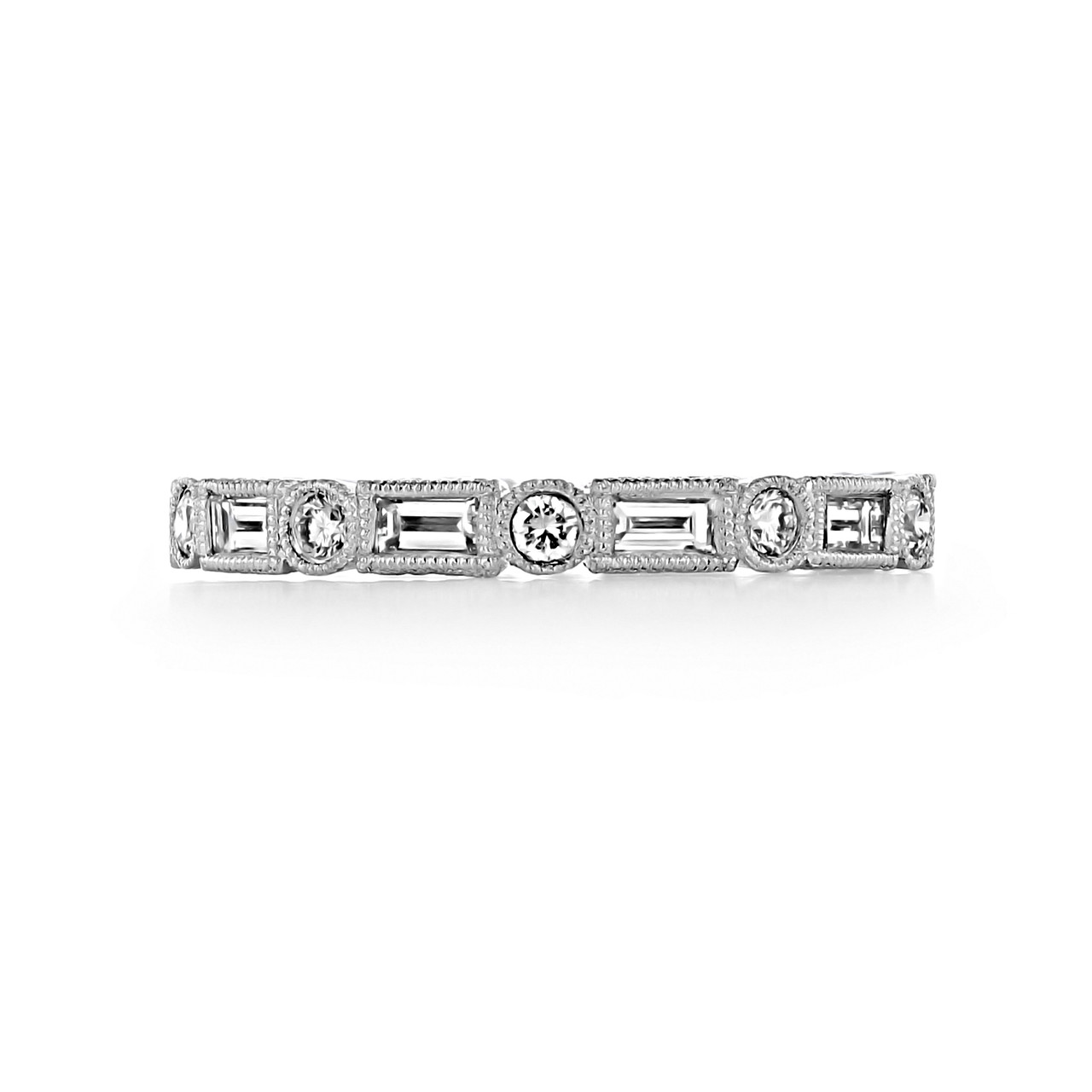 Bezel on sale diamond band