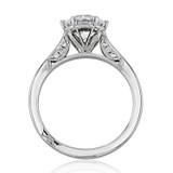 1.50 Ct. Round Moissanite Platinum Simply Tacori 6-Prong Solitaire Engagement Ring (2650RD75-M)