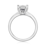 2 ct Radiant Cut Solitaire White Gold Engagement Ring (SO34)