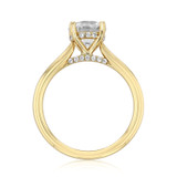 1.50 ct Round Solitaire Yellow Gold Engagement Ring (FG87-YG)