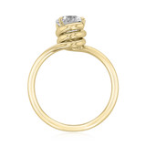 1 ct Danhov Abbraccio Yellow Gold Engagement Ring  (AE136-YG)