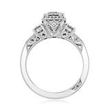 1 ct Tacori Dantela White Gold Engagement Ring (2623RDSMP)