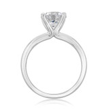 2 ct Round Gabriel Solitaire Platinum Engagement Ring (GC19SO-200-PL)