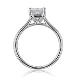  1 ct Radiant Cut Solitaire Platinum Engagement Ring (SO71-PL)