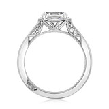 1 ct Simply Tacori Solitaire White Gold Engagement Ring (2654OV75X55-WG)
