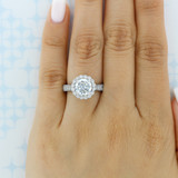 2.50 ct Tacori RoyalT Platinum Engagement Ring (HT2605RD85)
