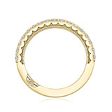 18K Yellow Gold Tacori Sculpted Crescent Diamond Band (33-2W-YG)