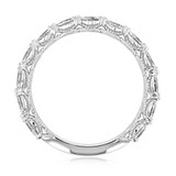 18K White Gold Tacori Sculpted Crescent Diamond Wedding Band (2687B34W)