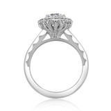 1.25 ct Tacori Full Bloom White Gold Engagement Ring (55-2RD7)