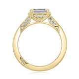 1 ct Tacori Simply Yellow  Gold Engagement Ring (2654EC7X5-YG)