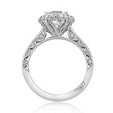 1.25 ct Tacori Blooming Beauties White Gold Engagement Ring (HT2522RD7)