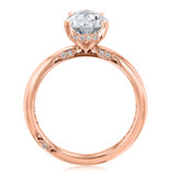 2 ct Simply Tacori Solitaire Rose Gold Engagement Ring (268815PS11X7-RG)