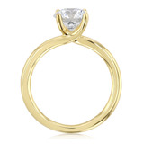 1.50ct Round 14K Yellow Gold Solitaire Engagement Ring (31-V946)
