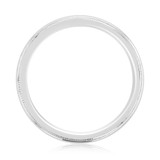 14K White Gold 5mm Low Dome Polished Band (FG172)