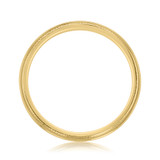 14K Yellow Gold 2mm High Polished Milgrain Band (WB50-YG)