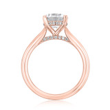 2 ct Round Solitaire Rose Gold Engagement Ring (FG87-200-RG)