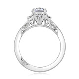 1 ct Tacori Simply Three Stone White Gold Engagement Ring (2659RD65-WG)