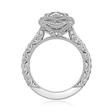 2 ct Tacori RoyalT Platinum Engagement Ring (HT2650CU8)