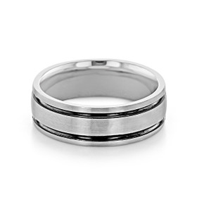 Signature Men S Wedding Band Wb525 Icing On The Ring