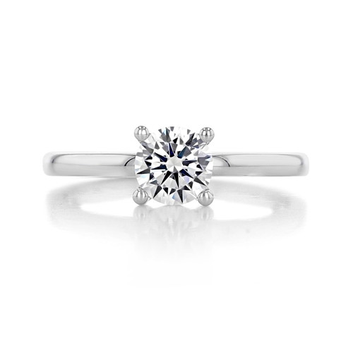 .75 ct Round Gabriel Solitaire White Gold Engagement Ring (ER14982-075)