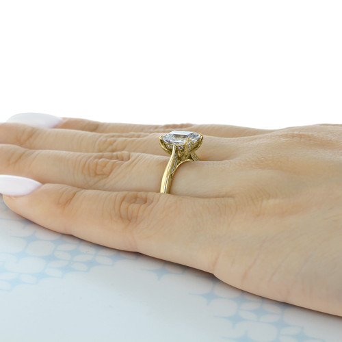 2.50 Ct. Moissanite Tacori RoyalT Engagement Ring | HT2625EC9X7Y-M