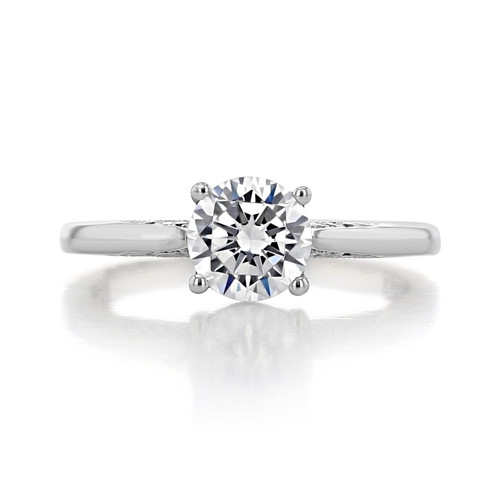 1 ct Tacori Dantela Platinum Engagement Ring (2638RD65)