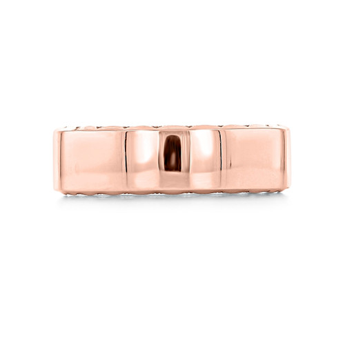 18K Rose Gold Men's Tacori Rose Gold Wedding Band (64-6R)