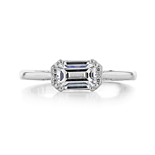 1 ct Simply Tacori Platinum Engagement Ring (2654EC7X5-PL)