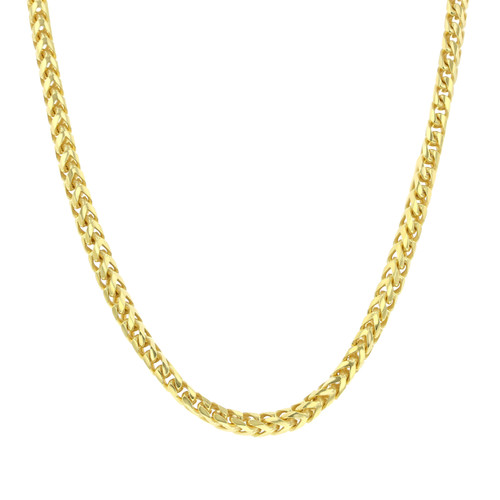 Gold Plated 2.5MM Franco Chain (CH25FRY-20)