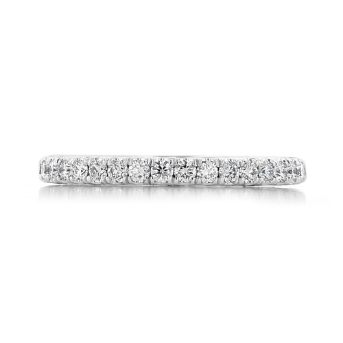 18K White Gold Tacori Dantela Diamond Wedding Band (269022B34-WG)